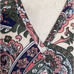 SheIn ✨3/$20 Floral Butterfly Sleeve Bodysuit V-Neck Faux Wrap Photo 4