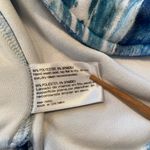 Frankie’s‎ Bikinis button down shirt, cover up, beach wear, size Medium Blue Photo 6