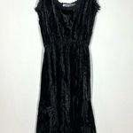 Anais Jourden Crushed Velvet Layered Slip Dress Size XS Photo 0
