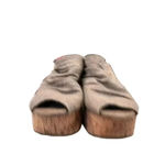 blowfish  womens CORK PLATFORM PEEPTOE MULES SIZE 8.5 Photo 1