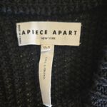 Apiece Apart  Black Crew Neck Sweater Photo 1