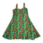 Matilda Jane  size 12 large green tropical floral dress sleeveless mommy and me m Photo 0