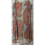 Betsey Johnson Babydoll Slip Dress Nightgown Vintage Y2K Size Large Paisley Photo 1