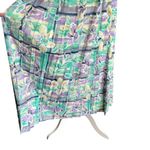 Alfred Dunner Vintage 80's/90's Floral Abstract Pleated Maxi Skirt Size 14 Photo 1