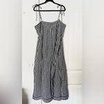 NWOT Whistles Penny Tie Strap Gingham Jumpsuit Size 14 Photo 10