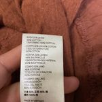 Free People Out And About Rust Orange Racerback Linen Cotton Tank Top Size XS Photo 2