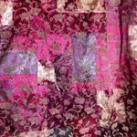 Necessary Objects VTG  90s Y2K Dress Jacquard Floral Patchwork Fairy Size M Photo 4