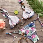 Boutique 1647 Clearance tropical leaf bikini swimsuits Photo 3