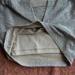 Decree  Textured Mini Skirt in Olive Green Photo 3