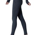 Lunya charcoal grey hue Restore pocket leggings pima cotton blend size XS Gray Photo 0