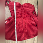 Hello Molly  LOVER TO YOU MINI DRESS RED size 10 NWT Photo 4