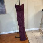 House Of CB  Sapphire Wine Gathered‎ Maxi Dress NWOT size XS   $239 Photo 12