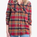 Legendary Whitetails large Lumber Jane Flanellhemd mit Kapuze Button Photo 0