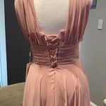 Women’s Pink Full Length Strapless Prom Party Dress S NWT **READ DESCRIPTION Pink Photo 5