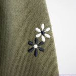 Madewell New! MWL Easygoing Hoodie Sweatshirt: Flower Embroidered, size S Photo 12