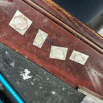 Pink spiny oyster sterling silver choker necklace Photo 4