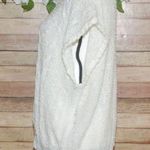 Vintage Queen Bee Oversized Ivory Sweater Size 44 US M Neutral Sleeveless Vest White Size M Photo 3