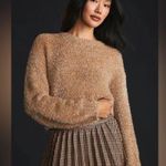 Anthropologie NWT Maeve Tinsel Eyelash Sweater Size M. B18 Photo 0