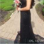 Tiffany Designs Black Beaded Prom Dress  Photo 1