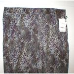 Womens Worth New York NWT $398 12 Snake Print Silk Pants Purple White Tall Gray Photo 1