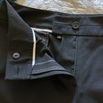 Talbots Black Cropped Dress Pants Photo 4