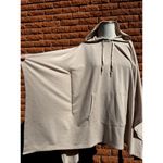Cuddl Duds  comfort wear cream oversize sweatshirt poncho women's S/M Photo 2