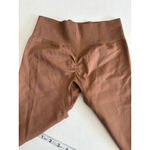 Women's OQQ Scrunch Butt Leggings bundle of 2 Size S black & brown Photo 9