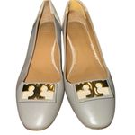 Tory Burch  Beige Suede & Leather Flats Photo 2