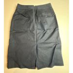 Banana Republic  Black Pencil Skirt Womens Size 2 Career Office‎ Professional Photo 4