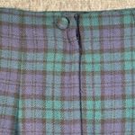 Hugo Buscati Vintage Milano Women's Wool Plaid Pencil Skirt Size 12 Photo 6
