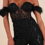 Lulus Black Corset Jumpsuit Photo 8