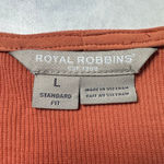 Royal Robbins Spotless Evolution Travel Dress L Terra Cotta Photo 3