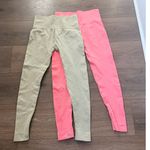 Set Active  Leggings Bundle‎ Two Pieces M/L Sculptor Gym Pilate Yoga Workout Photo 1