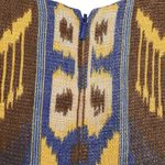 Tory Burch  Kiersten Linen Blend Sleeveless Ikat Print Sheath‎ Dress Size 8 Retro Photo 5