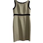 Evan Picone Evan-Picone Women's Beige Sheath Dress Size 10 Knee Length Formal Work Photo 5