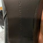 Banana Republic  Black Leather Stiletto Booties Size 7 GUC #3158 Photo 5