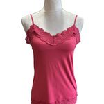 White House | Black Market Lace Trim Cami Tank Top Y2K Office Siren Corp Core Sz M Photo 8