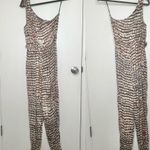 BCBGMAXAZRIA  Sandy Dots One Shoulder Jumpsuit Photo 2
