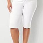 Gloria Vanderbilt  jordyn White Denim Jeans Photo 0