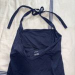 Hollister Navy  Beaded Halter Top   Photo 4