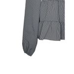 HYFVE  Women's Top Square Neck Puff Sleeves Long Sleeve Elastic Wrists Small NWOT Photo 7