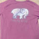 Ivory Ella 🛍️5/$25  Purple Short Sleeve Tee with Crew Neck Photo 2