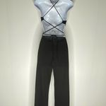 Silence + Noise  Cut-Out‎ Bodice Jumpsuit Black Photo 4