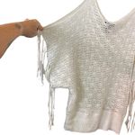 Arden B Vintage  Crochet Cold Shoulder Top Size Large Photo 2