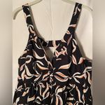 Anthropologie Hei Hei‎ ,  Black Floral Romper, Culottes, Fun design, size M Photo 5
