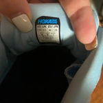 Hoka Clifton 8 Running Shoe Multicolor Tennis Shoe Size 11B Blue & Orange Photo 8