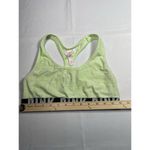 PINK - Victoria's Secret PINK by Victoria's Secret Crop Haut Court Green Racerback‎ Sports Bra M Photo 1