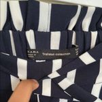 ZARA  Striped Navy and White Culottes Photo 1