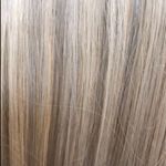 Ash Blonde 100% Human hair Clipin 22 Inch 9pcs Photo 5