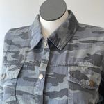 Mud Pie  Shacket Camo womens cotton button jacket shirt nwt Sz med coat Photo 5
